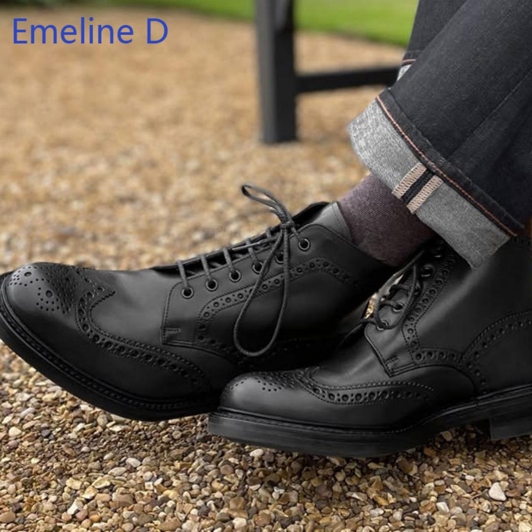 Stivaletti da uomo in pelle ve - Formal Men Daily Wear Footwear recensione e prezzo
