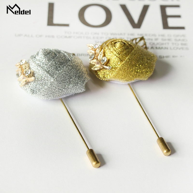 Meldel Sposo Fiore All'occhiel - Tuxedo Lapel Pin recensione e prezzo